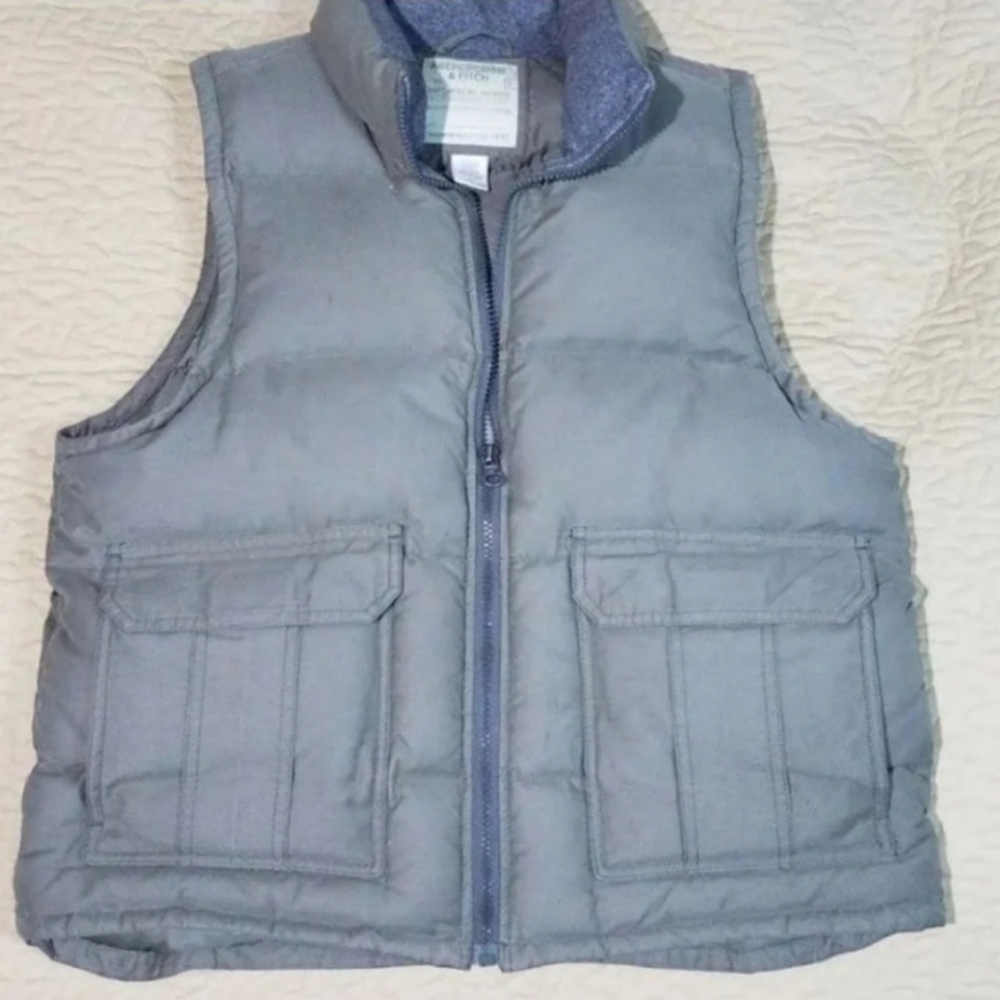 Abercrombie puffer Vest Sz M - Picture 1 of 5